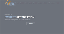 Desktop Screenshot of everest-restoration.com